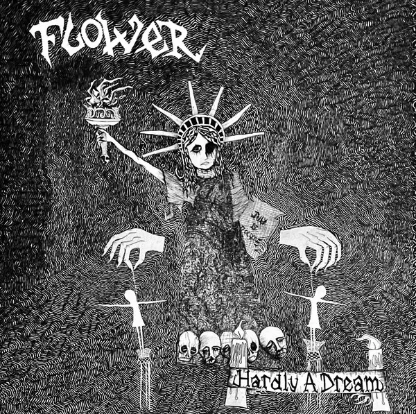 flower hailing from new york city and playing a meaningful anarcho punk in a way that really stands alone - maybe you can call it newschool anarcho punk or what? founded in 2017, they're deeply influenced by sacrilege and anti-sect and nausea, but they put their very own stamp onto "hardly a dream," their debut lp released in 2023 on fiddlehead records